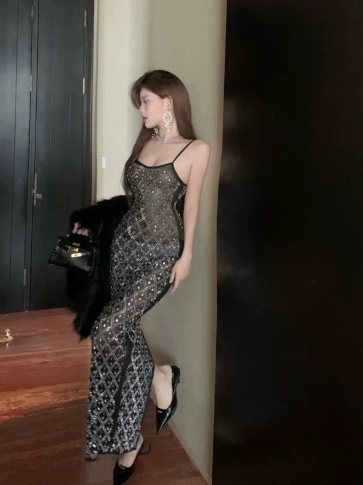 Riley embellished dress FBC442 images